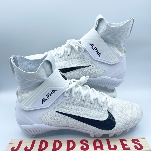 Nike Alpha Menace Elite 2 D P Football Cleats White CI1530-100 Men’s Size 11.5 - Picture 1 of 9